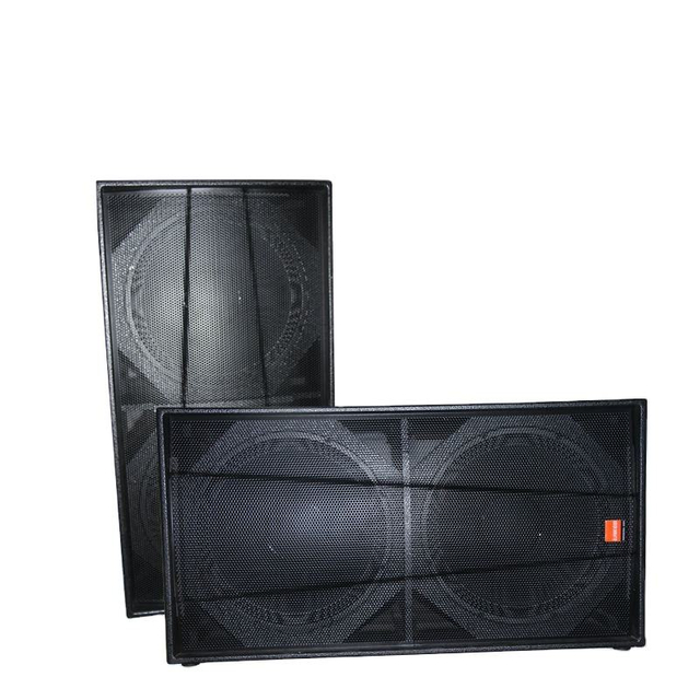 F218+Altavoz subwoofer profesional dual de 18 pulgadas
