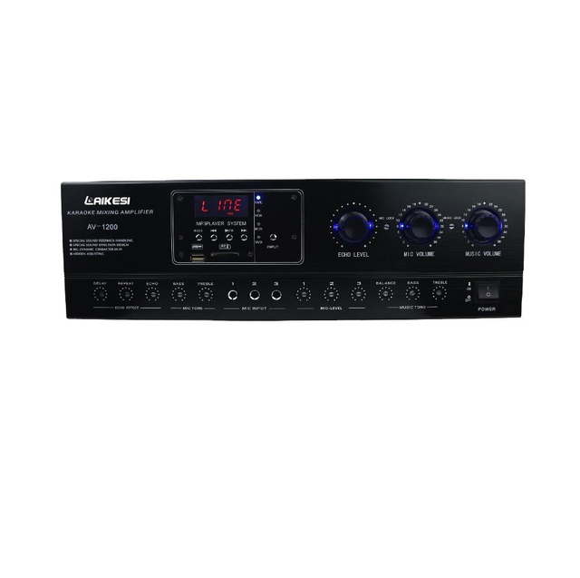 Amplificador de sistema de sonido de cine en casa AV-1200 de fábrica Enping
