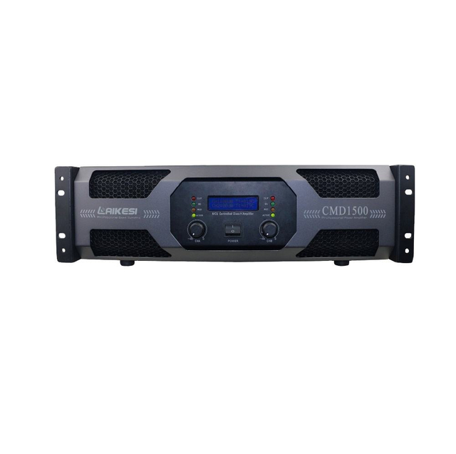 Amplificador de alta potencia CMD1500 1500W/8ohm con pantalla