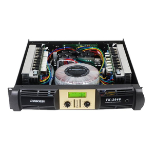 Módulo amplificador profesional clase H para sistema PA amplificador de potencia de 4 canales