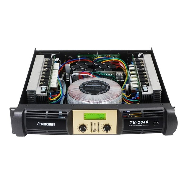 Módulo amplificador profesional clase H para sistema PA amplificador de potencia de 4 canales