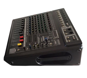 Mezclador de audio amplificador mezclador de potencia DMX800D