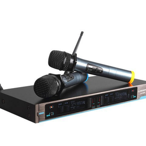 Pro-u2988 micrófono inalámbrico de rendimiento de escenario de diversidad verdadera