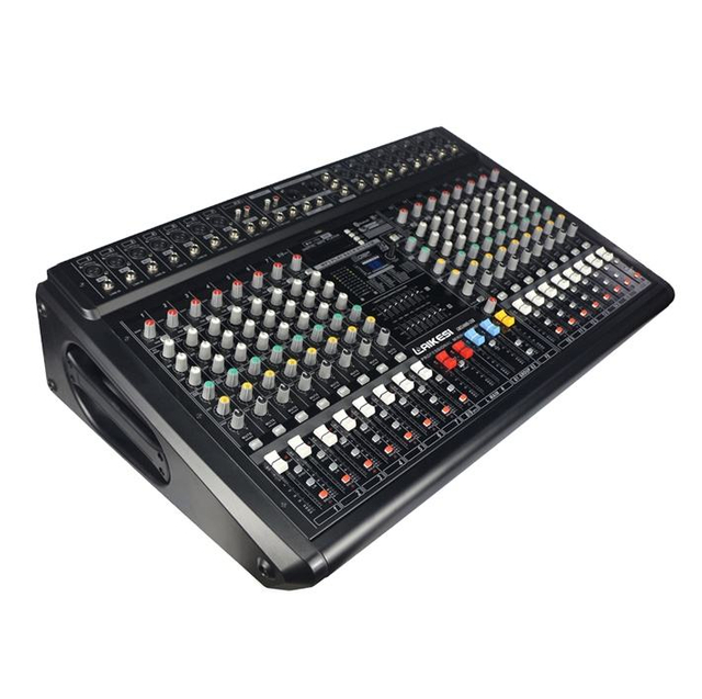Mezclador profesional de 2 grupos GMX1600D de 16 canales