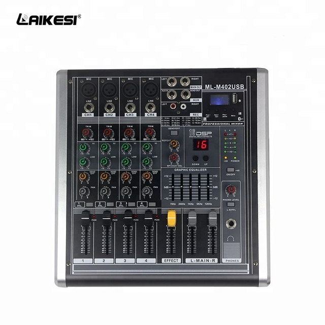 2018 LAIKESI AUDIO Mini mezclador Audio Mini mezclador de sonido con MP3