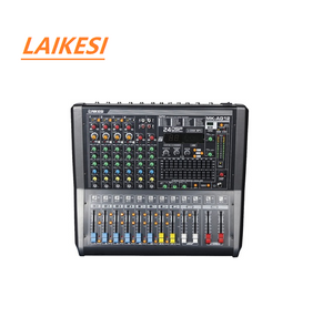 Mezclador de audio LAIEKSI MK-AG 8 USB 24 DSP phantom power controlador de DJ mezclador de consola de audio