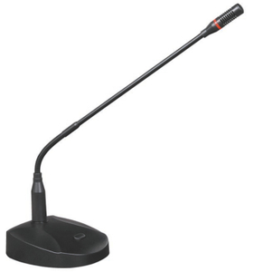 Micrófono de cuello de cisne de conferencia de escritorio más barato de fábrica Micrófono con cable negro Micrófono profesional para computadora portátil Micrófono de plástico