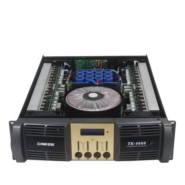 Amplificador de potencia de audio de alta calidad con alta potencia de equipo de sonido de audio profesional