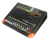 Consola mezcladora profesional de doble efecto con contacto inalámbrico y USB Power Mixer