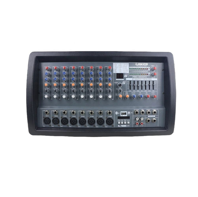 Mezclador de consola profesional PSX8000FX mezclador amplificador tipo caja
