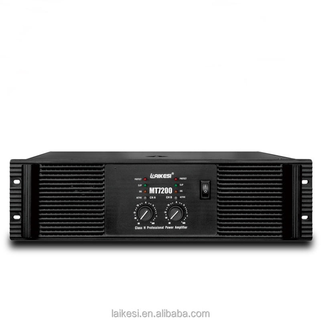 AMPLIFICADOR DE POTENCIA ESTÉREO profesional LAIKESI AUDIO para sistema de sonido amplificador potente