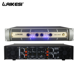 LAIKESI AUDIO Amplificador de potencia profesional de 4 canales Amplificador de potencia de audio