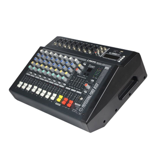 Consola de mezclas/mezclador de audio autoamplificado PMX802