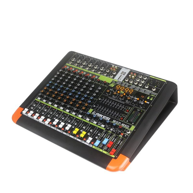 Consola de Audio Doble Efectos 99DSP Mezclador con contacto inalámbrico USB