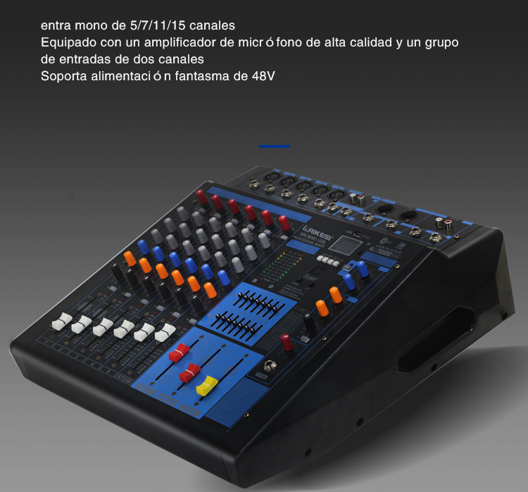 mezclador de audio