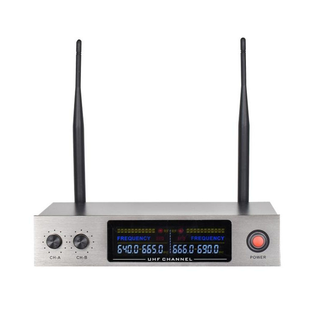 Micrófono inalámbrico de mano con modulación de frecuencia UHF profesional LK-U900